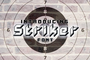 Striker Font Download