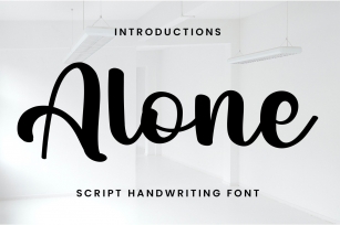 Alone Font Download