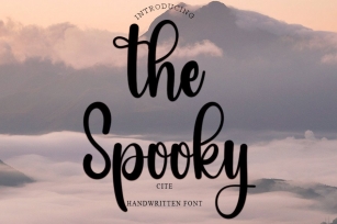 The Spooky Font Download