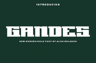 Gandes Font Download