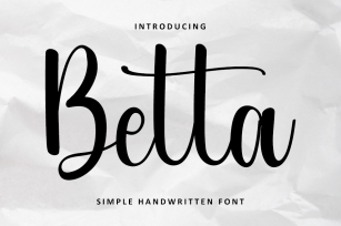 Betta Font Download