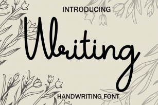 Writing Font Download