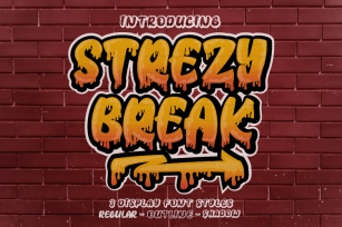 Strezy Break Font Download