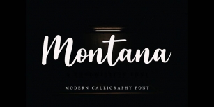 Montana Style Font Download