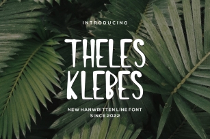 ThelesKlebes Font Download