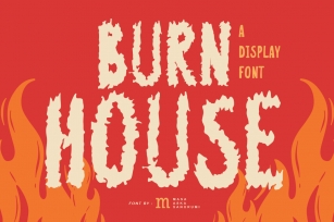 Burn House Font Download