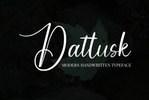 Dattusk Font Download