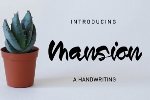 Mansion Font Download