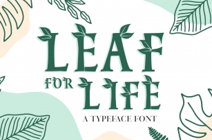 Leaf for Life Font Download