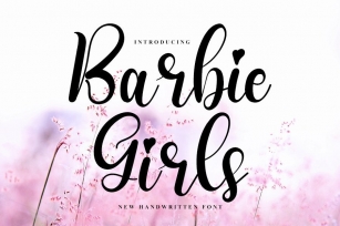 Barbie Girls Font Download