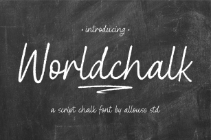 Worldchalk Font Download