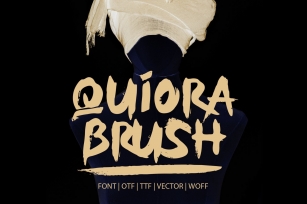 Quiora Brush Font Download