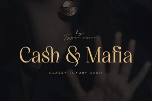 Cash and Mafia - Fancy Beauty Elegant Serif Font Download