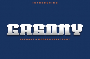 Gasony Font Font Download