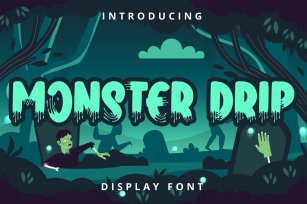 Monster Drip Font Download