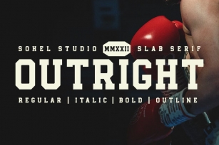 Outright slab serif Font Download