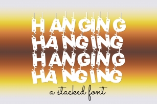 Hanging Font Download