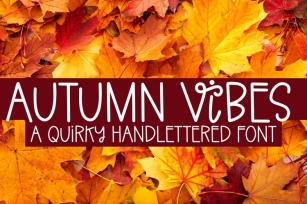 Autumn Vibes Font Download