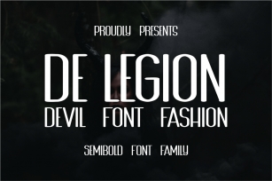 De Legion Devil Font Download