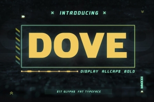 Dove - Bold Font Font Download