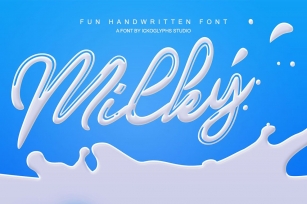 Milky Font Download