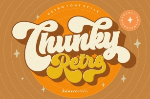 Chunky Retro Font Download