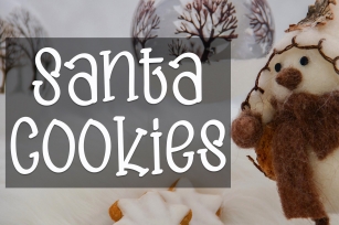 Santa Cookies Font Download