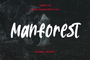 Manforest Handwritten Display Font Download