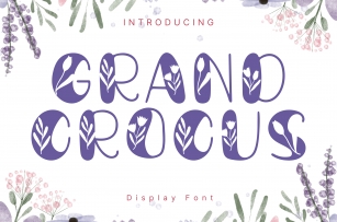 Grand Crocus Font Download