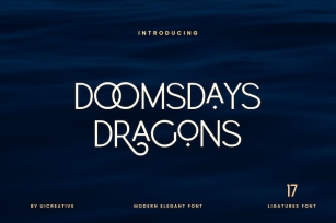 Doomsdays Dragons Sans Serif Font Download