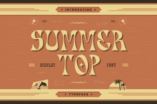 Summer Top Font Download