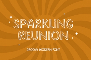 Sparkling Reunion Casual Sans Serif Font Font Download