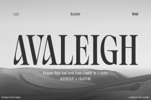 Avaleigh Font Download