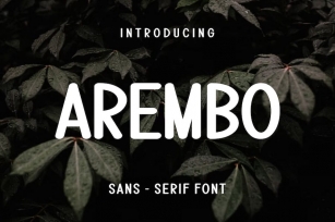 Arembo Font Font Download