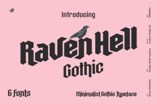 Raven Hell Gothic Font Download