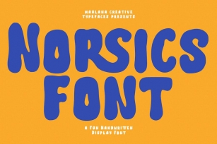 Norsics Handwritten Sans Display Font Font Download
