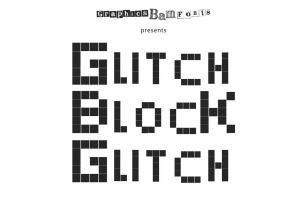 Glitch Block Font Download