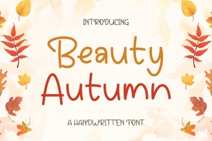 Beauty Autumn Font Download