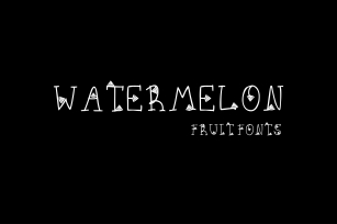 Watermelon Font Download