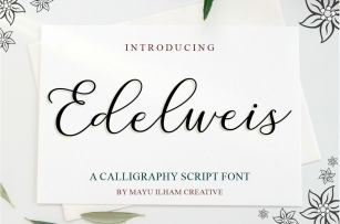Edelweis Font Download