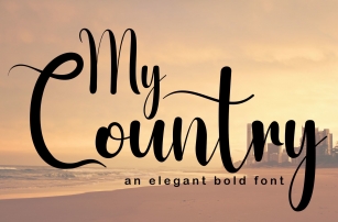 My Country Font Download