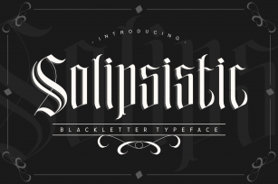 Solipsistic Font Download