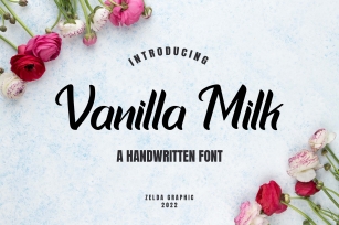 Vanilla Milk Font Download