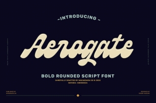 Aerogate Script Font Download
