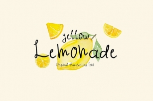 Yellow Lemonade Font Download