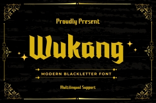 Wukang Font Download