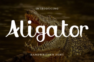 Aligator Font Download