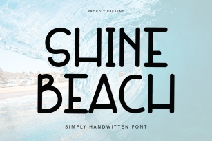 Shine Beach Font Download