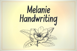 Melanie Handwriting Font Download