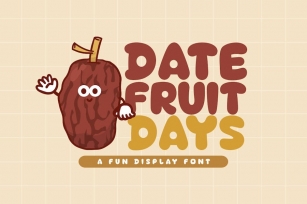 Date Fruit Days Font Download